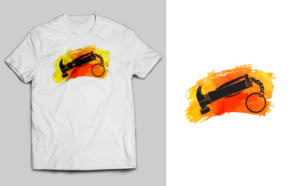 T-shirt design using cute mallet image  | Diseño de Camiseta por Navisol Creatives