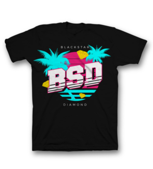 Blackstar Diamond (BSD) T-shirts | T-shirt Design by saka.aleksandar