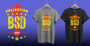 Blackstar Diamond (BSD) T-shirts | Diseño de Camiseta por Al Pech