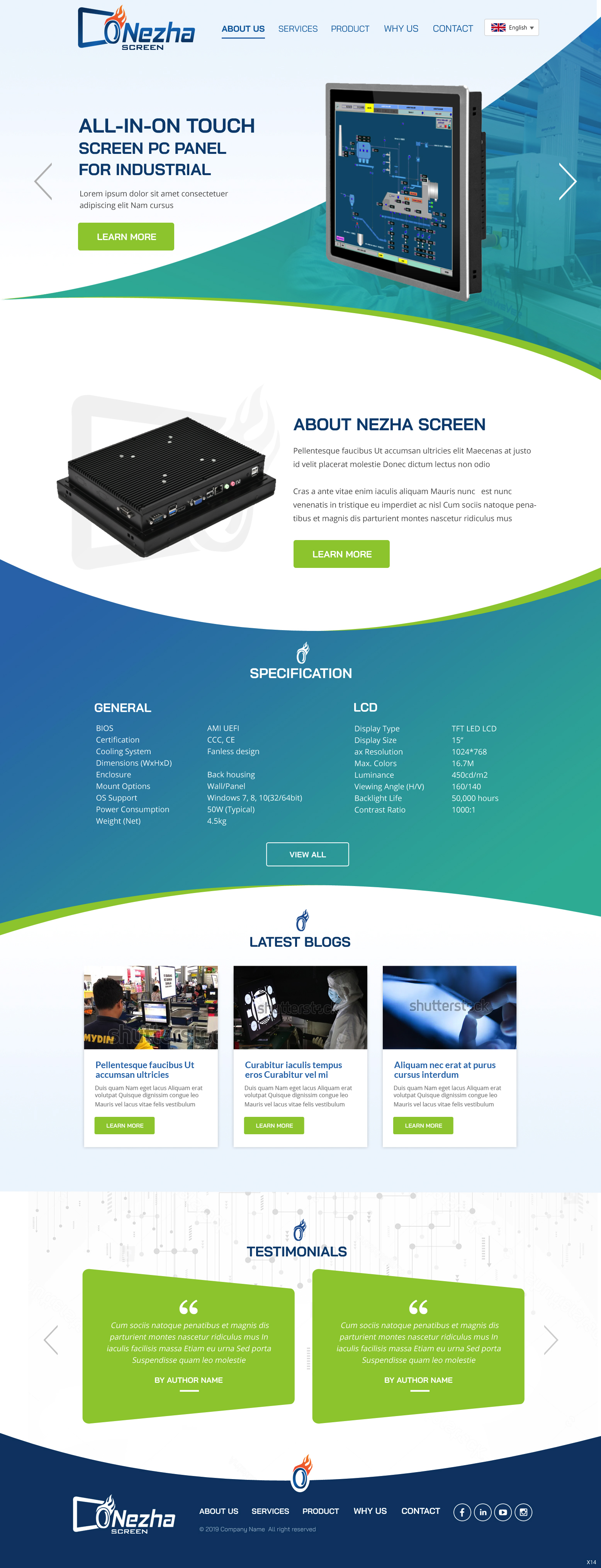 Web Design by pb for Ant Brothers Industrial Co.,Ltd. | Design #22327891