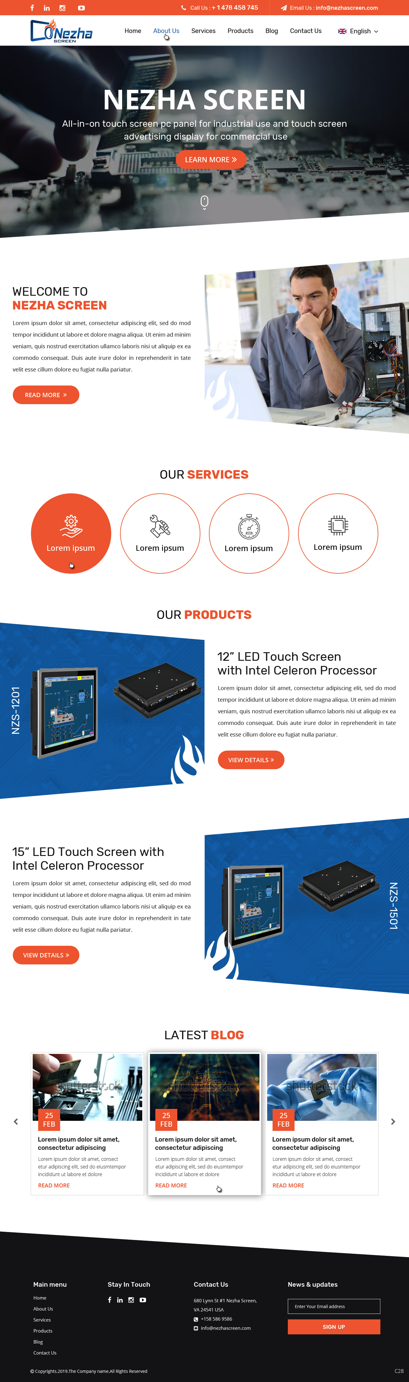 Web Design by pb for Ant Brothers Industrial Co.,Ltd. | Design #22327893