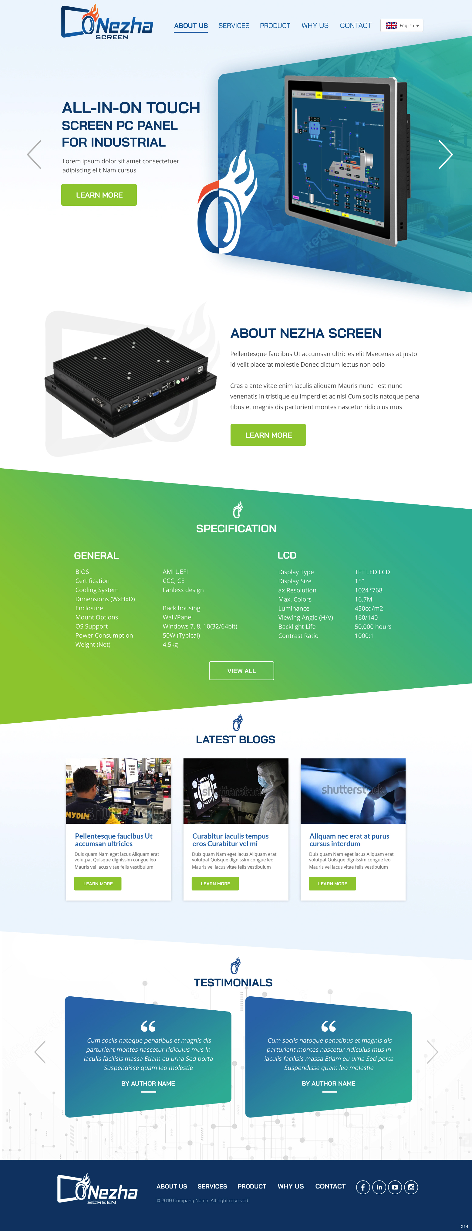 Web Design by pb for Ant Brothers Industrial Co.,Ltd. | Design #22327894