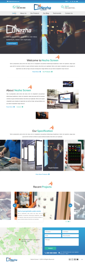 Web Design by pb for Ant Brothers Industrial Co.,Ltd. | Design: #22327895