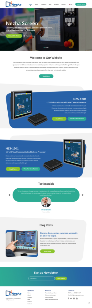 Web Design by pb for Ant Brothers Industrial Co.,Ltd. | Design: #22329345