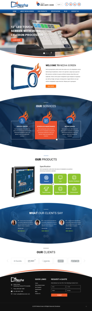Web Design by pb for Ant Brothers Industrial Co.,Ltd. | Design: #22329346