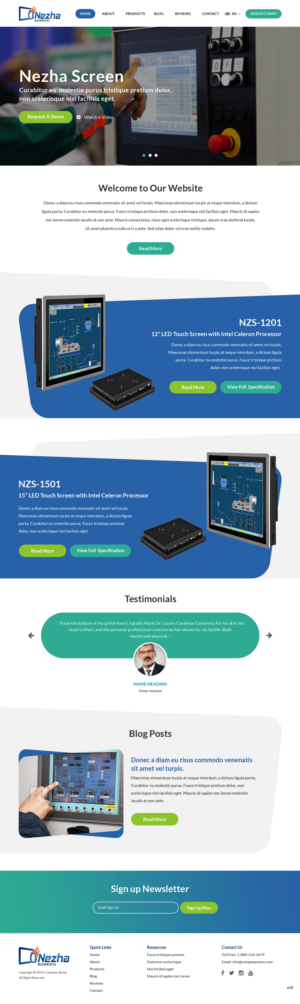 Web Design by pb for Ant Brothers Industrial Co.,Ltd. | Design: #22334282
