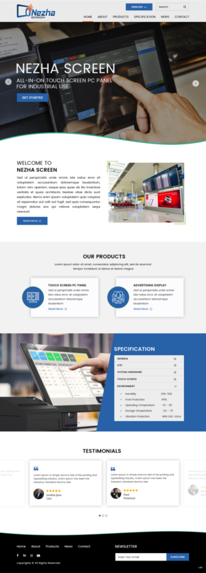 Web Design by pb for Ant Brothers Industrial Co.,Ltd. | Design: #22339957