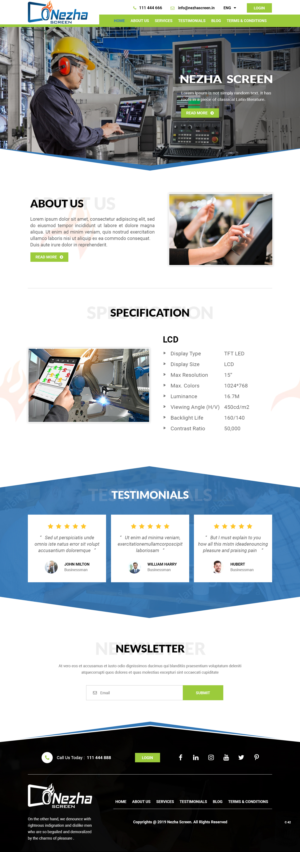 Web Design by pb for Ant Brothers Industrial Co.,Ltd. | Design: #22339958
