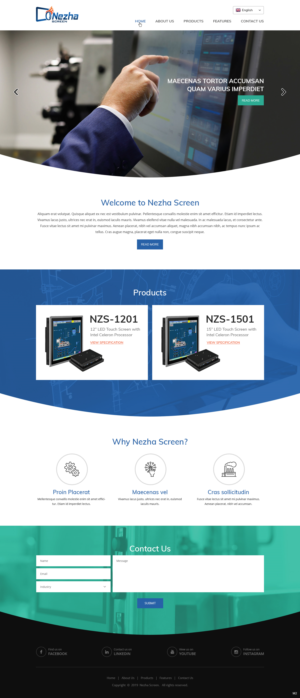 Web Design by pb for Ant Brothers Industrial Co.,Ltd. | Design: #22348903