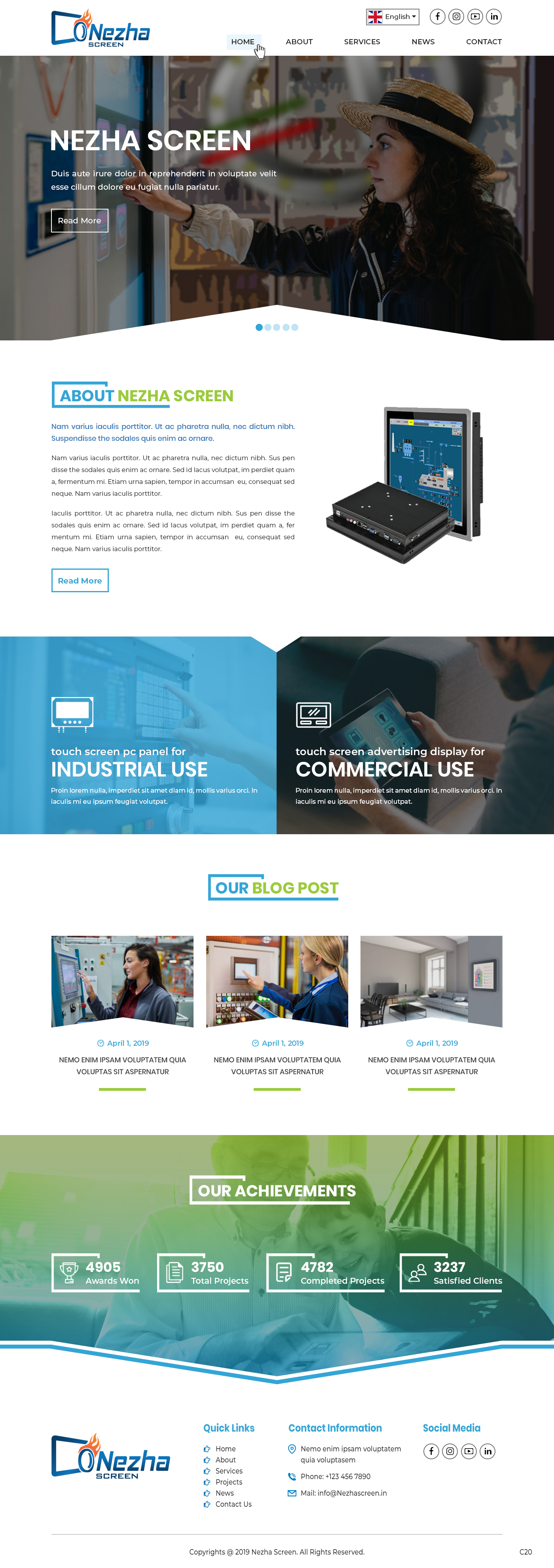 Web Design by pb for Ant Brothers Industrial Co.,Ltd. | Design #22348904
