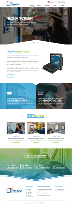 Web Design by pb for Ant Brothers Industrial Co.,Ltd. | Design: #22348904