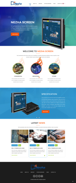 Web Design by pb for Ant Brothers Industrial Co.,Ltd. | Design: #22348905