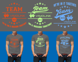 Team Visiolink | T-Shirt-Design von Al Pech