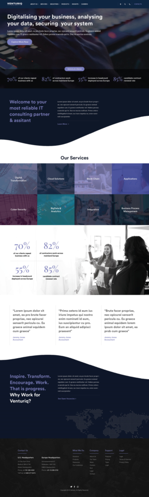 Web Design by Intricate for this project | Design: #22326450