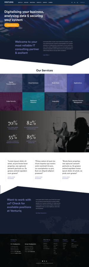 Web Design by Intricate for this project | Design #22330282