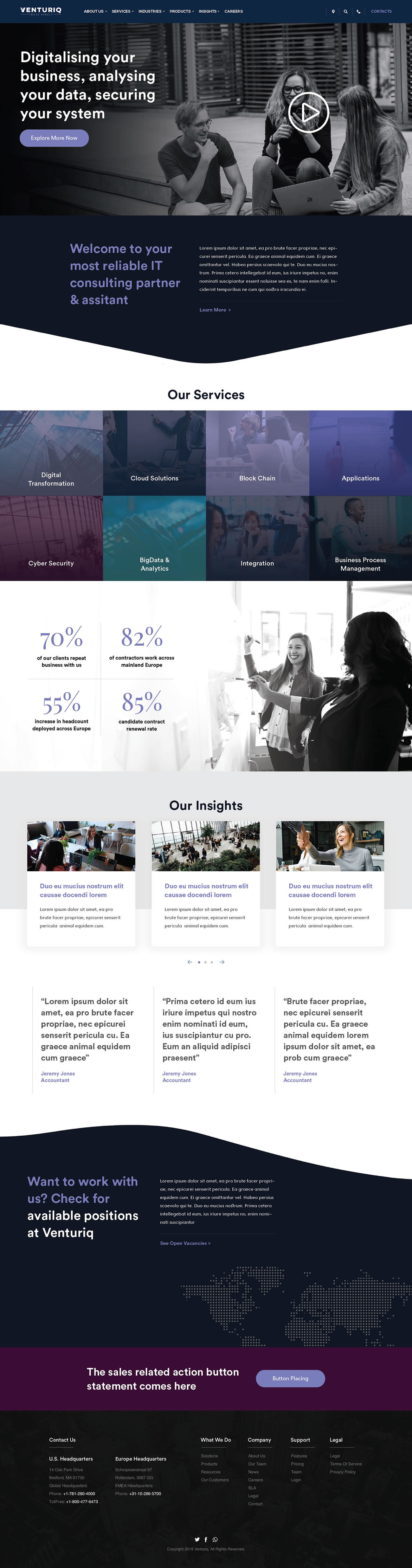 Web Design by Intricate for this project | Design #22349210