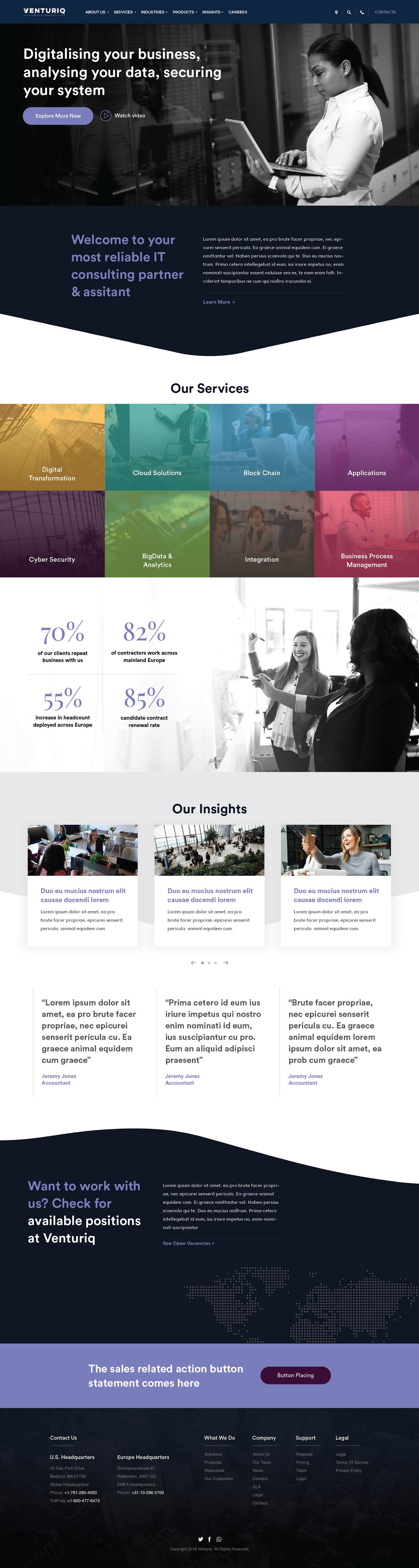 Web Design by Intricate for this project | Design #22349354