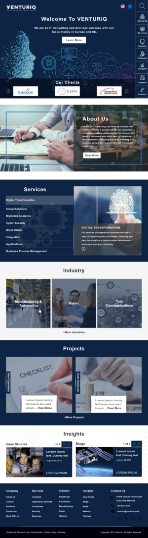 Web Design by Infobliz Technologies for this project | Design: #22330766