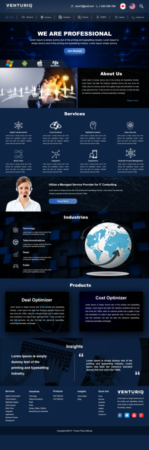 Web Design by Infobliz Technologies for this project | Design: #22330767