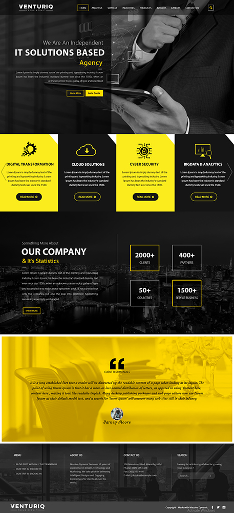 Web Design by webxvision for this project | Design #22392652