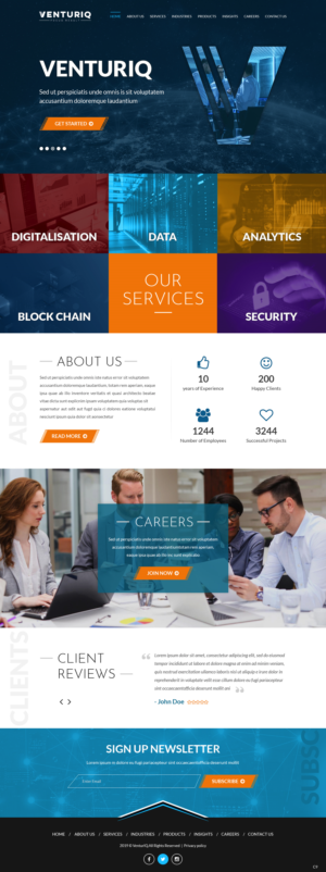 Web Design by pb for this project | Design #22334177