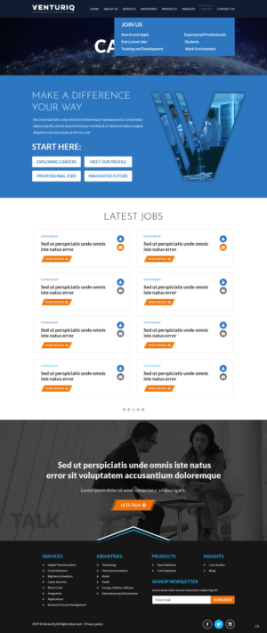 Web Design by pb for this project | Design: #22412846