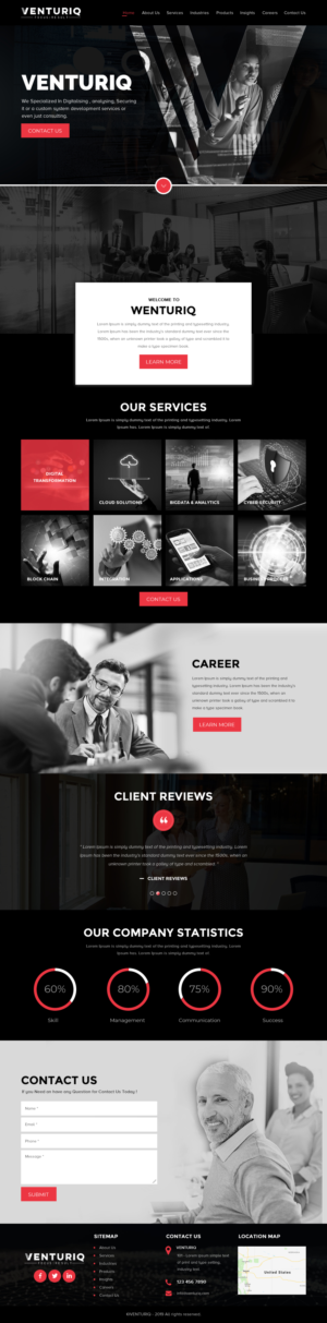 Web Design by rightway for this project | Design #22328385
