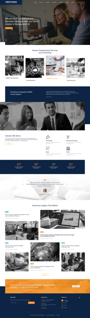 Web Design by Ved Web Services for this project | Design #22351394