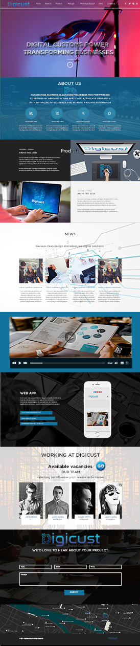 Web Design by Grebowiec Peter for this project | Design #22318017