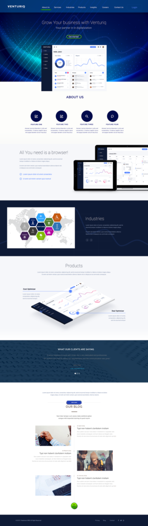 Web Design by Grebowiec Peter for this project | Design #22331937