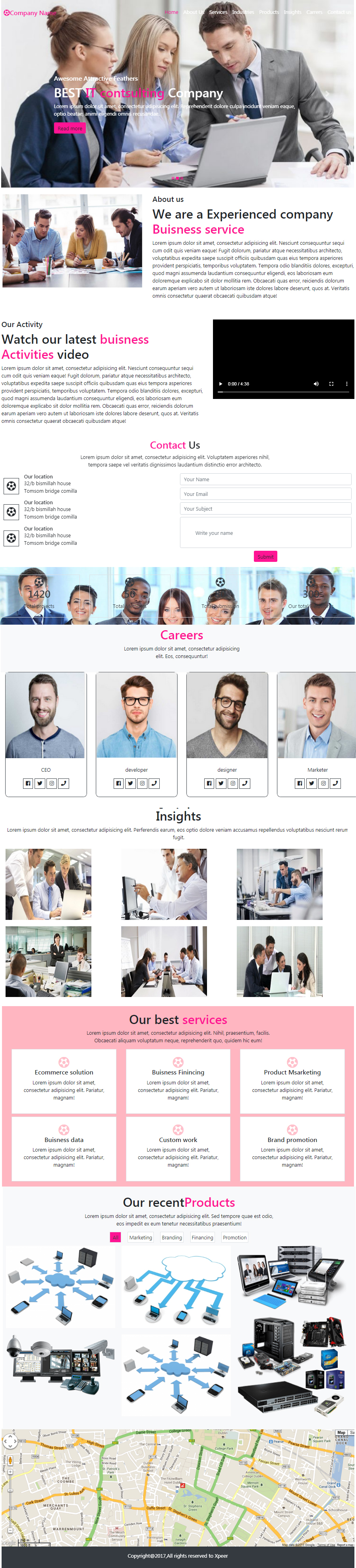 Web Design by Tahsen rakib for this project | Design #22378772