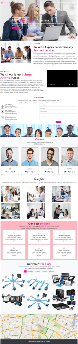 Web Design by Tahsen rakib for this project | Design: #22378772