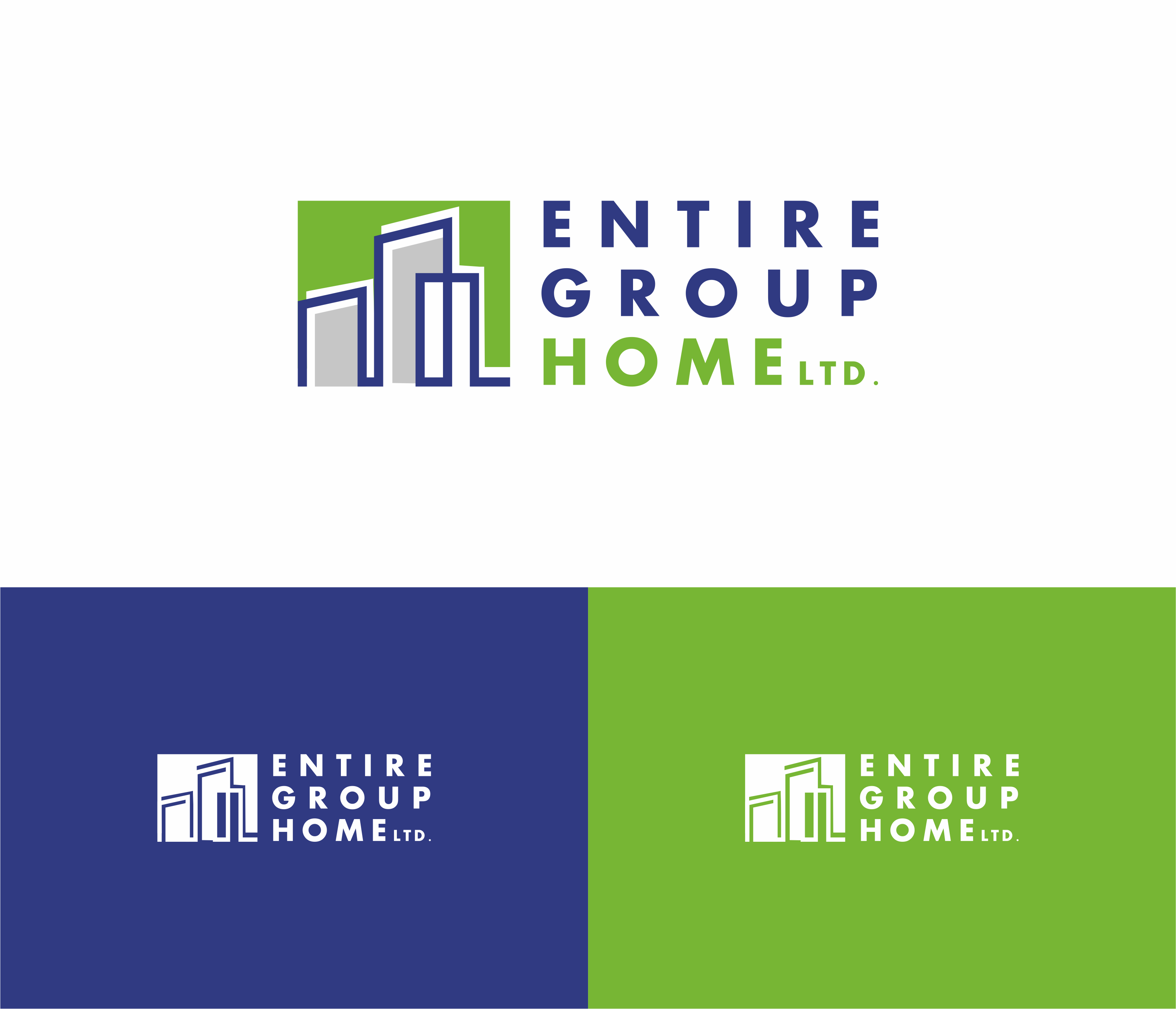 Logo Design by Jeff Ayos for Entiregrouphome Ltd | Design #22346249