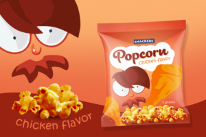 Design Emballage par MDesigns ™ pour The popcorn factory  | Design : #22336109