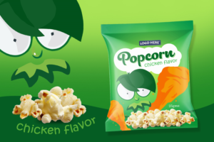 Design Emballage par MDesigns ™ pour The popcorn factory  | Design : #22369386