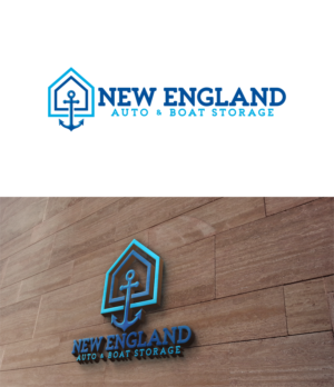 Logo Design by trufya for New England Auto & Boat Storage | Design: #22329023
