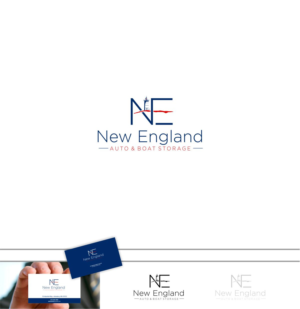 Logo Design by DesignMX (Renan Mejia) for New England Auto & Boat Storage | Design: #22321942