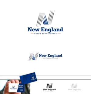 Logo Design by DesignMX (Renan Mejia) for New England Auto & Boat Storage | Design: #22322062