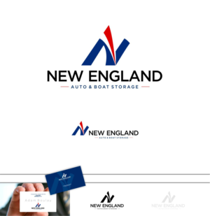 Logo Design by DesignMX (Renan Mejia) for New England Auto & Boat Storage | Design: #22322063