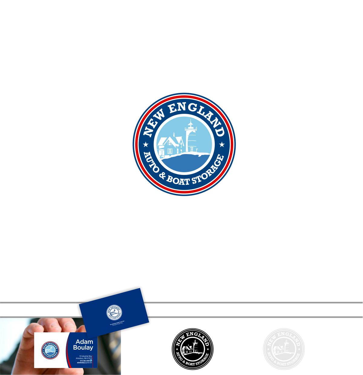 Design de Logo par DesignMX (Renan Mejia) pour New England Auto & Boat Storage | Design #22327547