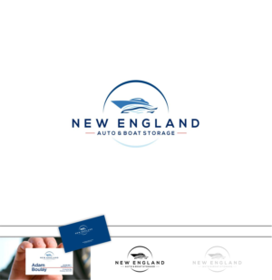 Logo Design by DesignMX (Renan Mejia) for New England Auto & Boat Storage | Design: #22327550