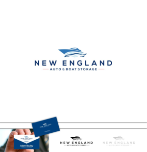 Logo Design by DesignMX (Renan Mejia) for New England Auto & Boat Storage | Design: #22327551