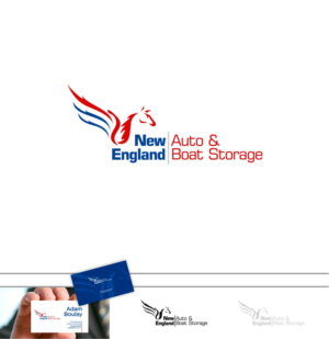 Logo Design by DesignMX (Renan Mejia) for New England Auto & Boat Storage | Design: #22327806