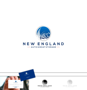 Logo Design by DesignMX (Renan Mejia) for New England Auto & Boat Storage | Design: #22327808