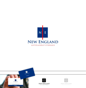 Logo Design by DesignMX (Renan Mejia) for New England Auto & Boat Storage | Design: #22327809