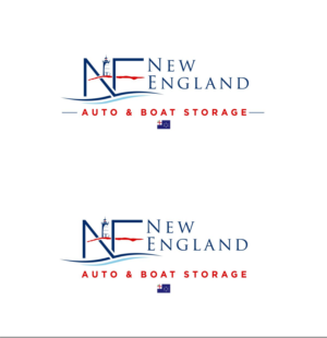 Logo Design by DesignMX (Renan Mejia) for New England Auto & Boat Storage | Design: #22335897