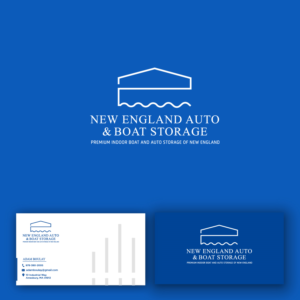 Logo Design by luky for New England Auto & Boat Storage | Design: #22321433