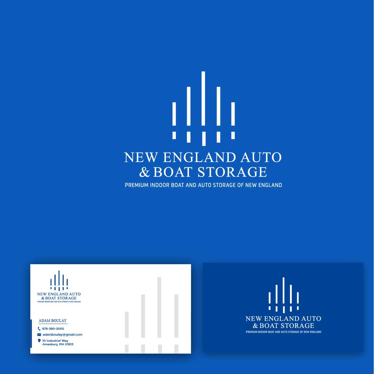 Logo Design by luky for New England Auto & Boat Storage | Design #22321434