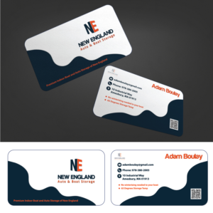 Logo Design by Maxo-Biz for New England Auto & Boat Storage | Design: #22325976