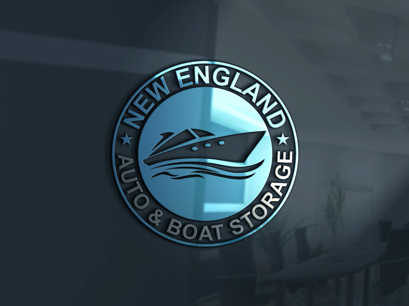 Logo Design by JAFRIN for New England Auto & Boat Storage | Design #22320881
